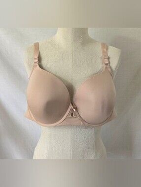 New Without Tags Torrid Rose Dust Lightly Lined Perfect T-Shirt Bra Size 44B